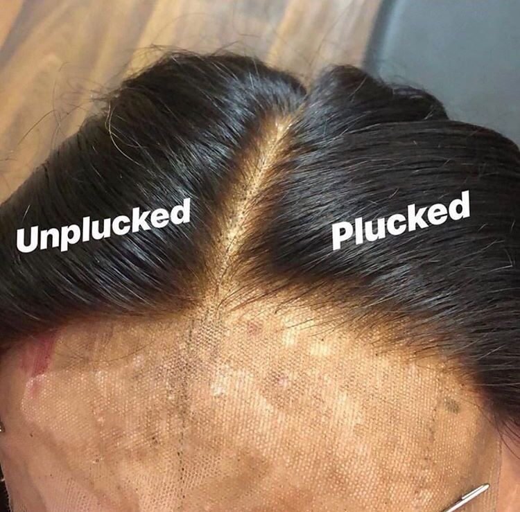 Hairline Plucking